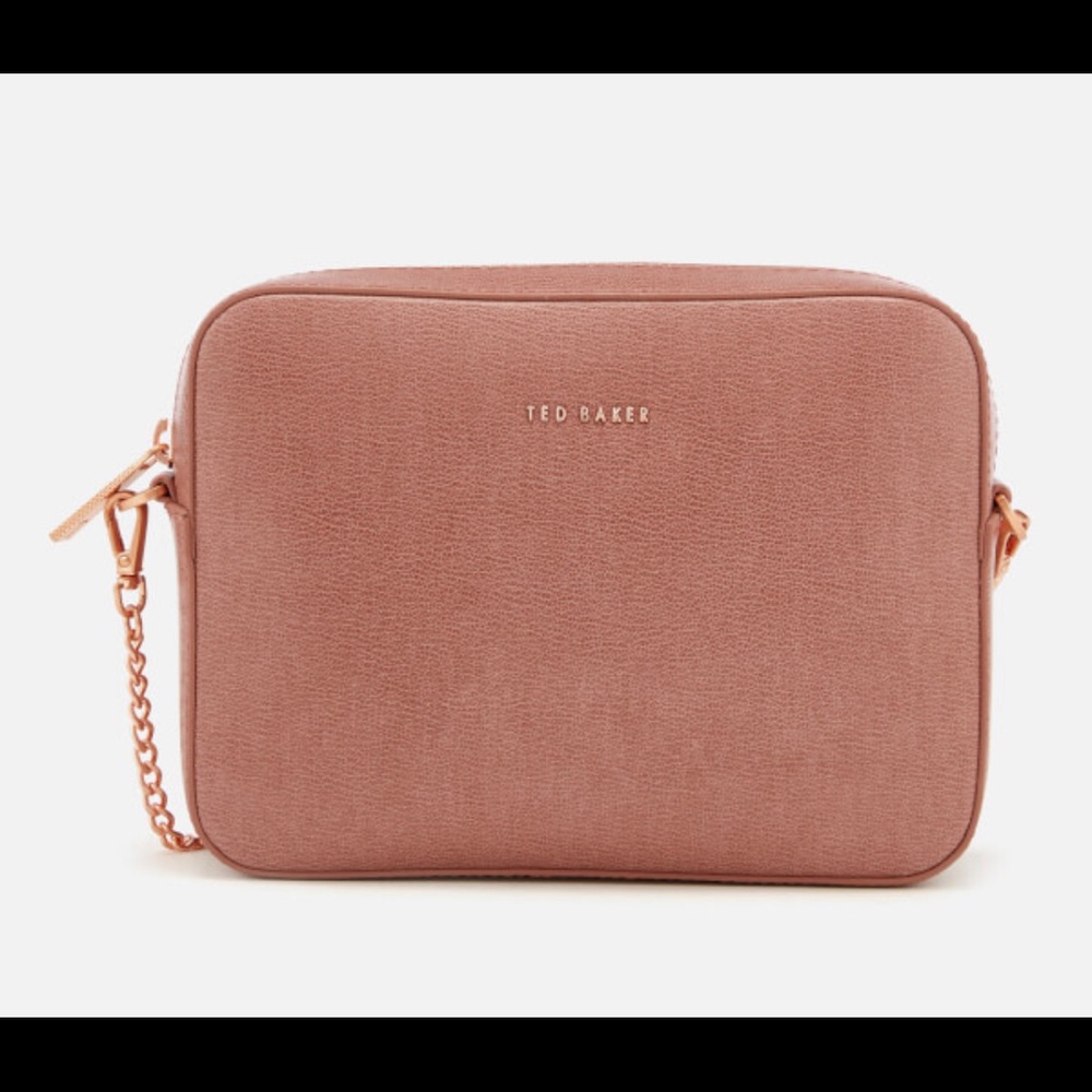 TED BAKER MARCIEE LEATHER CAMERA CROSS BODY BAG